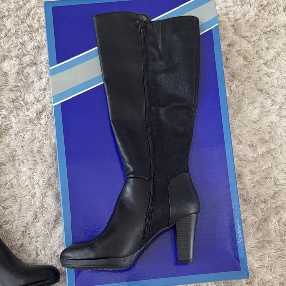 White Mountain - size 6- Elegant Black Knee-High Women's Boots✨NIB✨ - Picture 5 of 9